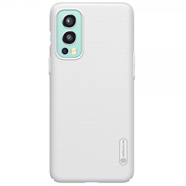 OnePlus Nord 2 5G Kuori Frosted Shield Valkoinen