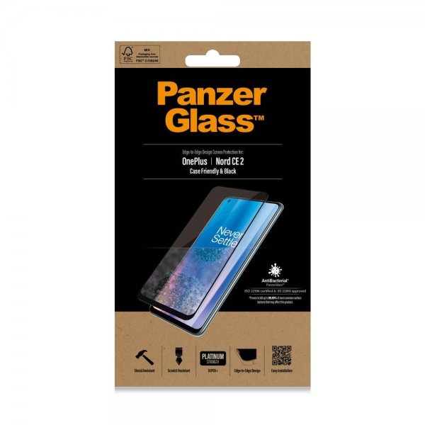 OnePlus Nord CE 2 5G Näytönsuoja Case Friendly