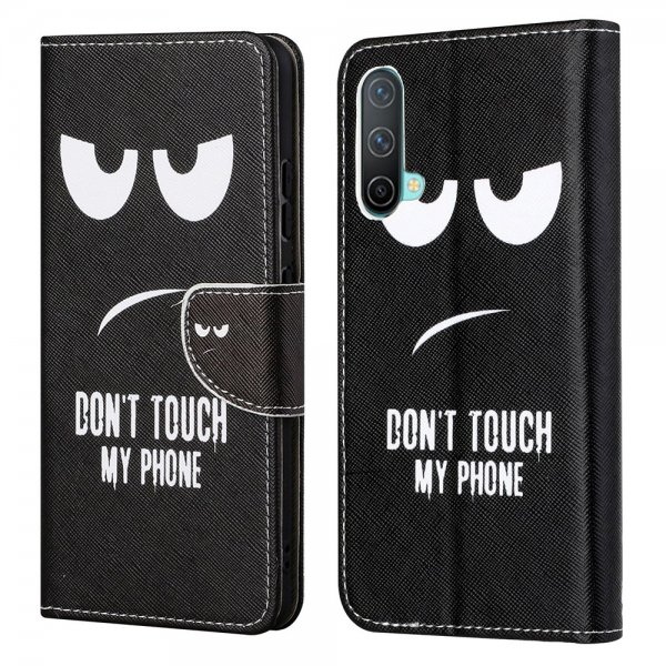OnePlus Nord CE 5G Kotelo Aihe Don't Touch My Phone