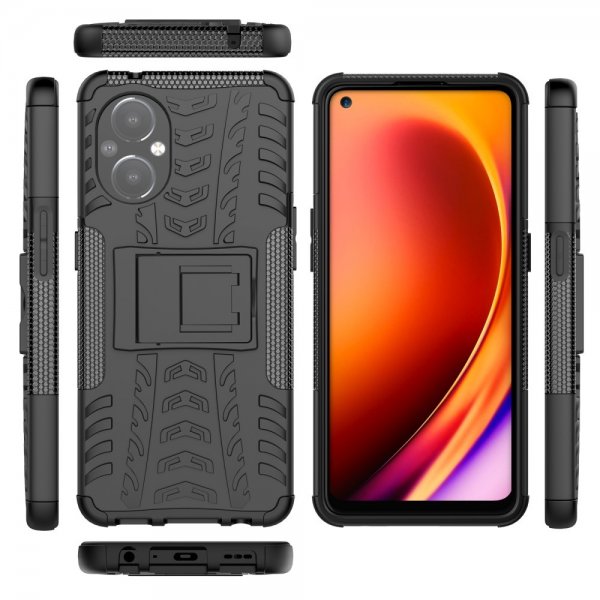 OnePlus Nord N20 5G Kuori Rengaskuvio Telinetoiminto Musta