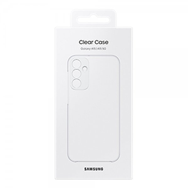 Original Galaxy A15 Kuori Clear Case Läpinäkyvä