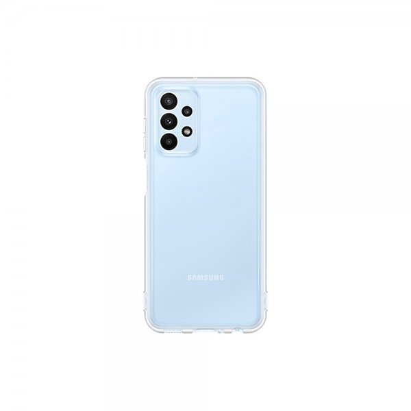 Original Galaxy A23 5G Kuori Soft Clear Cover Läpinäkyvä