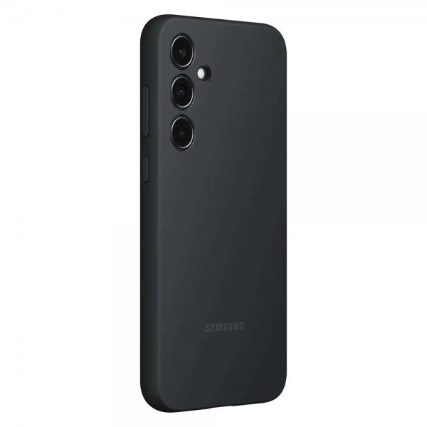 Original Galaxy A35 Kuori Silicone Case Musta