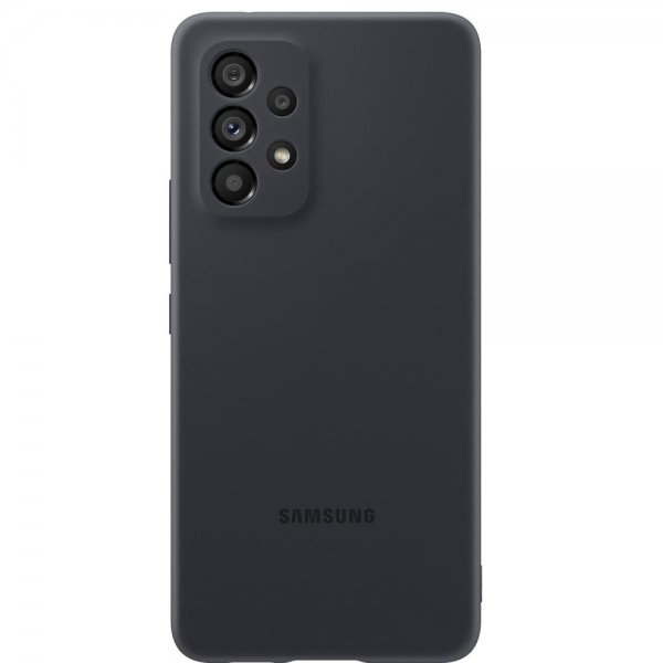 Original Galaxy A53 5G Kuori Silicone Cover Musta