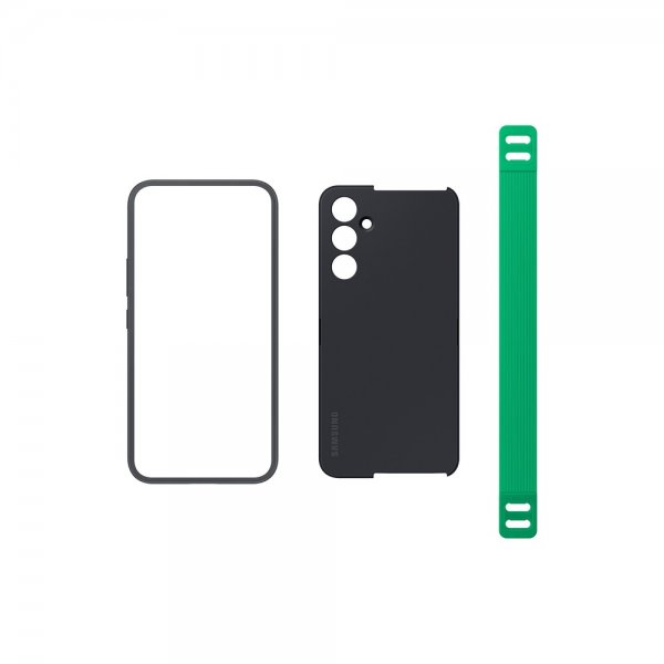 Original Galaxy A54 5G Kuori Haze Grip Case Musta