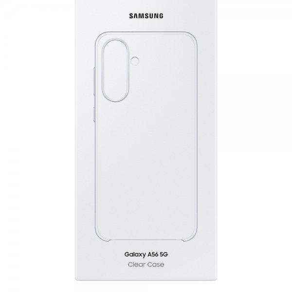Original Galaxy A56 Kuori Clear Case Läpinäkyvä