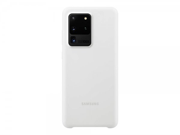 Original Galaxy S20 Ultra Kuori Silikoniii Cover Valkoinen