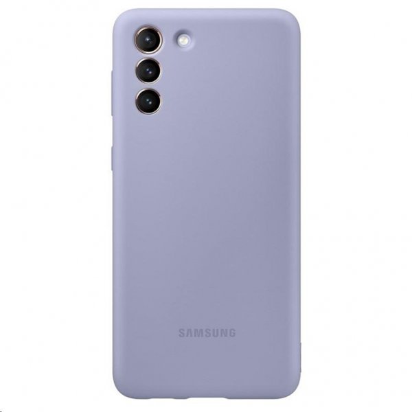 Original Galaxy S21 Plus Kuori Silicone Cover Violet