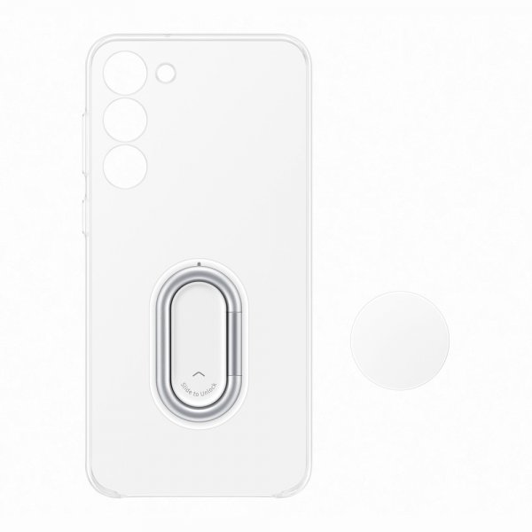 Original Galaxy S23 Plus Kuori Clear Gadget Case Läpinäkyvä