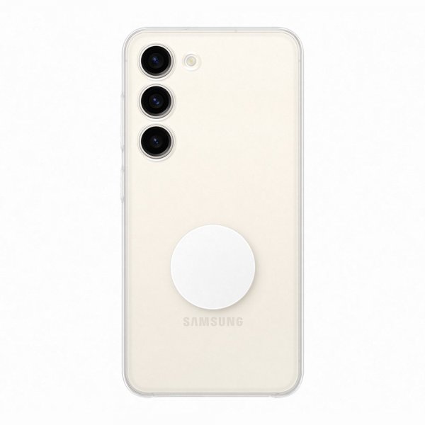 Original Galaxy S23 Kuori Clear Gadget Case Läpinäkyvä