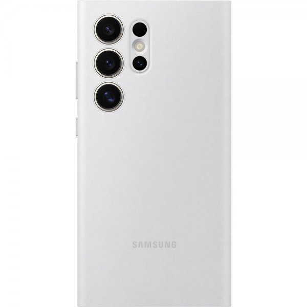 Original Galaxy S24 Ultra Kotelo Smart View Wallet Case Valkoinen