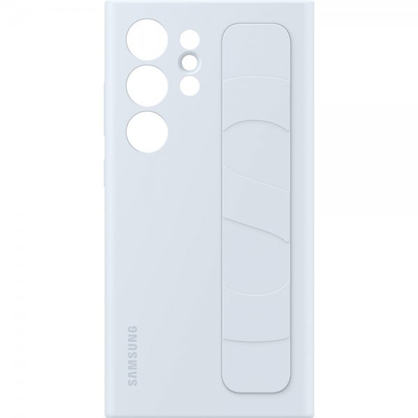 Original Galaxy S24 Ultra Kuori Standing Grip Case Light Blue