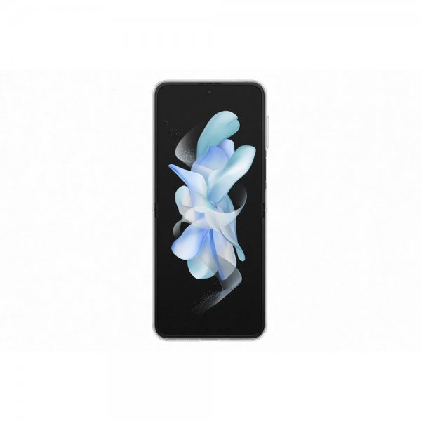 Original Galaxy Z Flip 4 Kuori Clear Slim Cover Läpinäkyvä