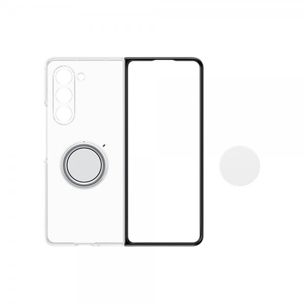 Original Galaxy Z Fold 5 Kuori Clear Gadget Case Läpinäkyvä