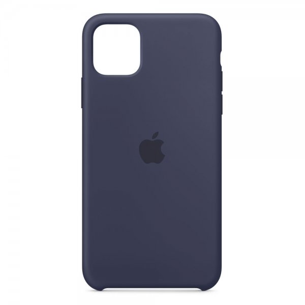 Original iPhone 11 Pro Max Suojakuori Silikoniii Case Midnight Blue