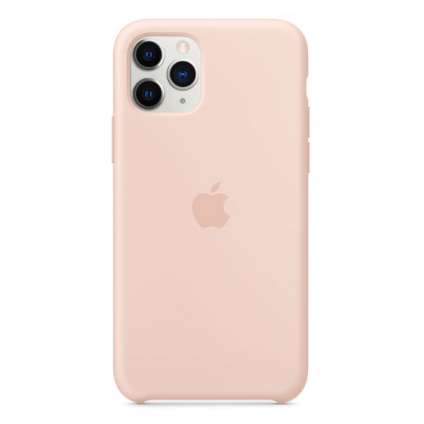Original iPhone 11 Pro Suojakuori Silikoniii Case Pink Sand