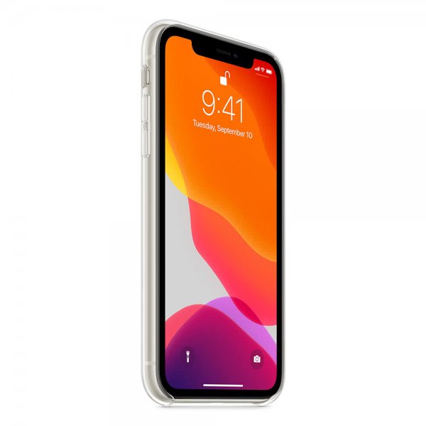 Original iPhone 11 Suojakuori Clear Case Läpinäkyvä