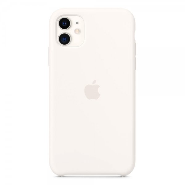 Original iPhone 11 Kuori Silikoniii Case Valkoinen