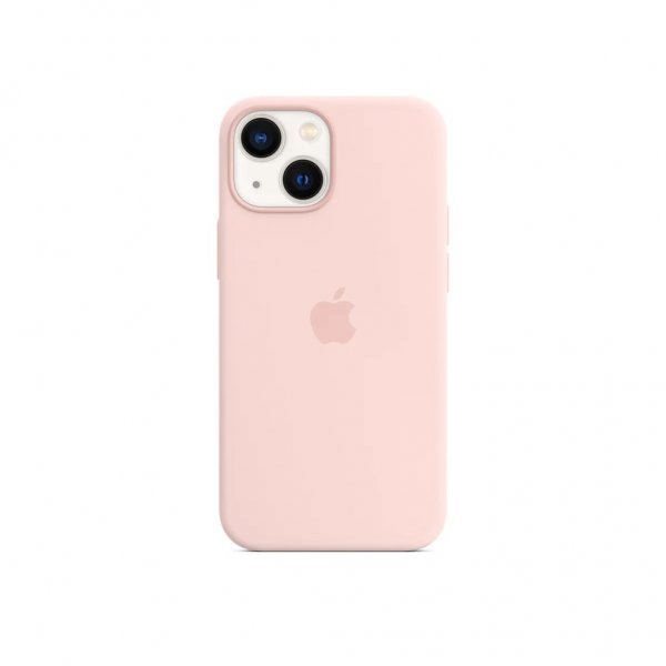 Original iPhone 13 Mini Kuori Silicone Case MagSafe Chalk Pink