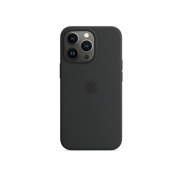 Original iPhone 13 Pro Kuori Silicone Case MagSafe Midnight