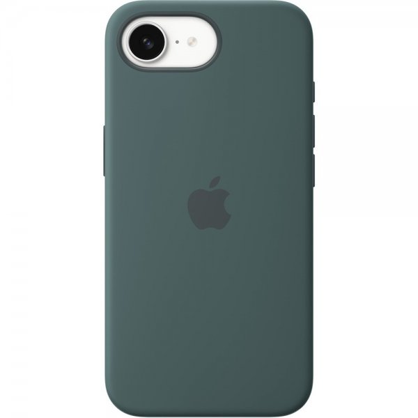Original iPhone 16e Kuori Silicone Case Lake Green