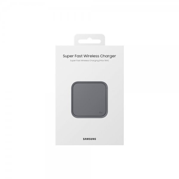 Original Langaton laturi Super Fast Wireless Charger 15W Musta