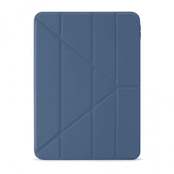 iPad Air 10.9 2020/2022 Kotelo Origami Shield Merensininen