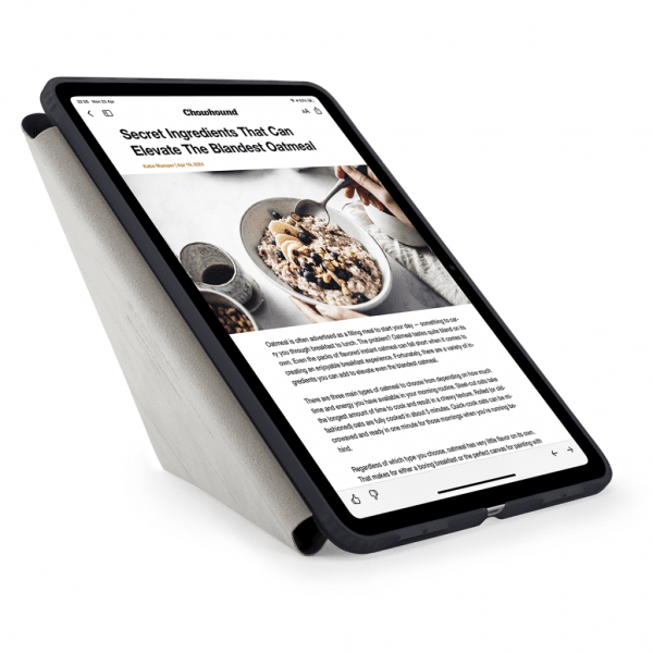 iPad Air 13 (M2/M3) Kotelo Origami No1 Original Case Tummansininen