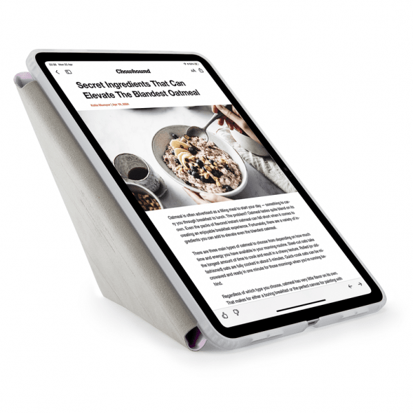 iPad Air 11 (M2/M3) Kotelo Origami No1 Original Case Metallic Violetti