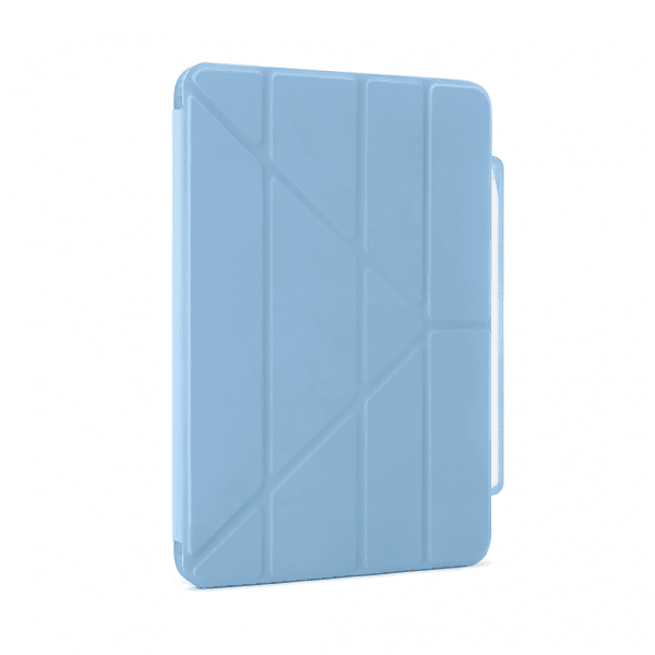 iPad Air 11 (M2/M3) Kotelo Origami No3 Pencil Case Vaaleansininen
