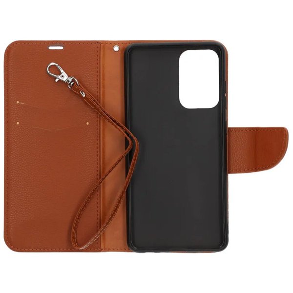 Samsung Galaxy A52/A52s 5G Kotelo Telinetoiminto Ruskea