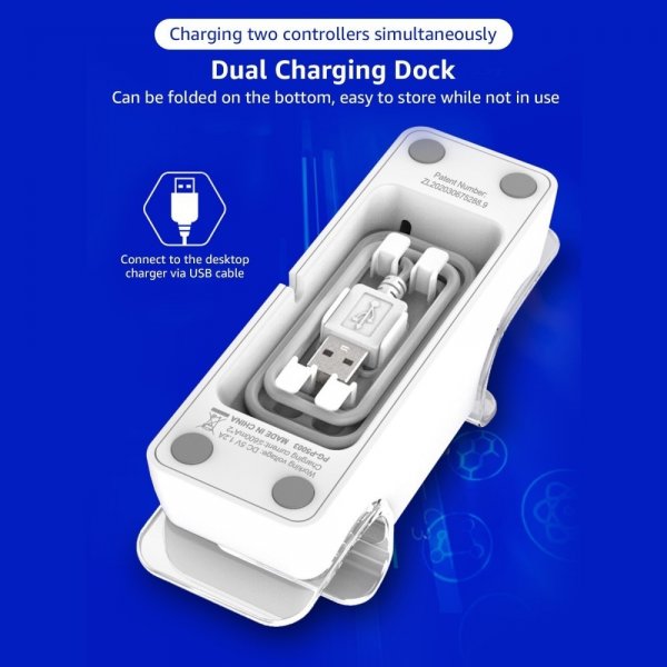 PlayStation 5 ohjainkaksinkertainen latausasema