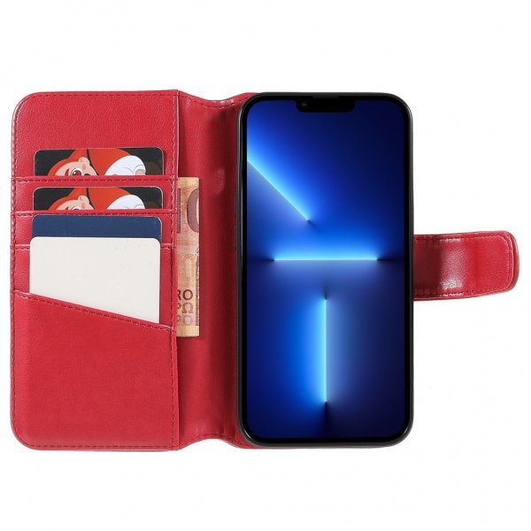 iPhone 14 Pro Kotelo Essential Leather Poppy Red
