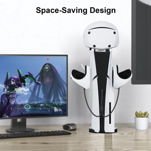 PS5/PS5 Slim latausasema VR2/DualSenseohjaimille