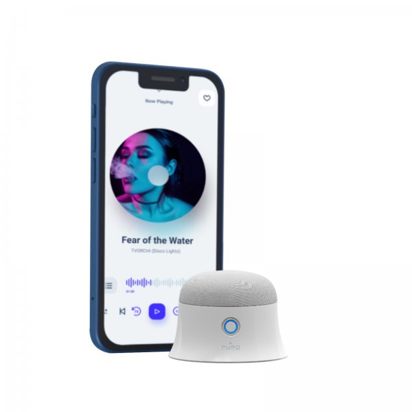 Langaton Kaiutin Compact Mag Go MagSafe Valkoinen