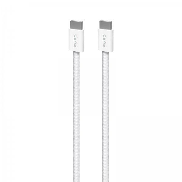 Kaapeli Fabrik 2.0 60W USB-C/USB-C 1.5m Valkoinen