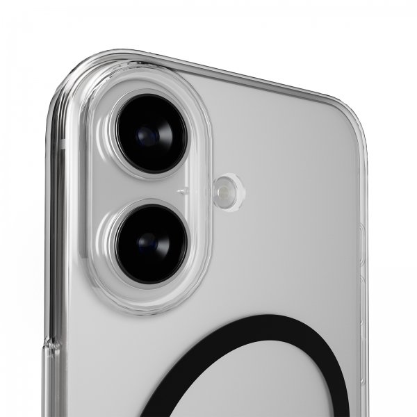 iPhone 17 Kuori Lite Mag Läpinäkyvä Musta