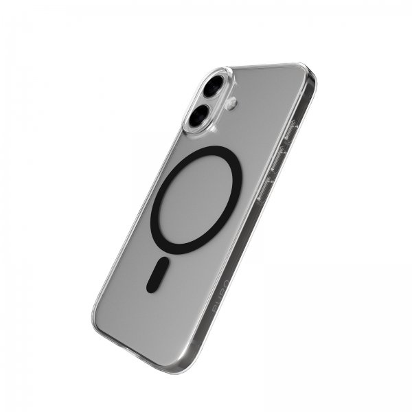 iPhone 17 Kuori Lite Mag Läpinäkyvä Musta