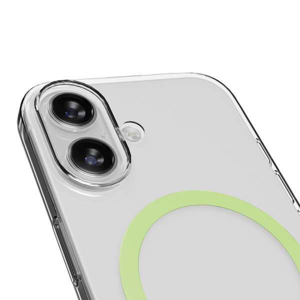 iPhone 17 Kuori Lite Mag Läpinäkyvä Vihreä