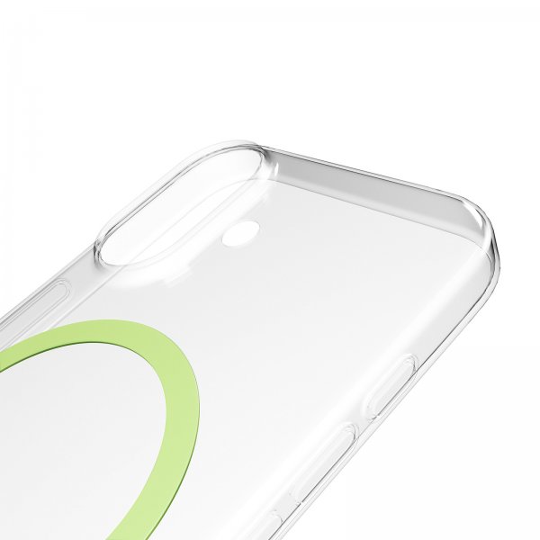iPhone 17 Kuori Lite Mag Läpinäkyvä Vihreä