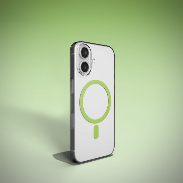 iPhone 17 Kuori Lite Mag Läpinäkyvä Vihreä