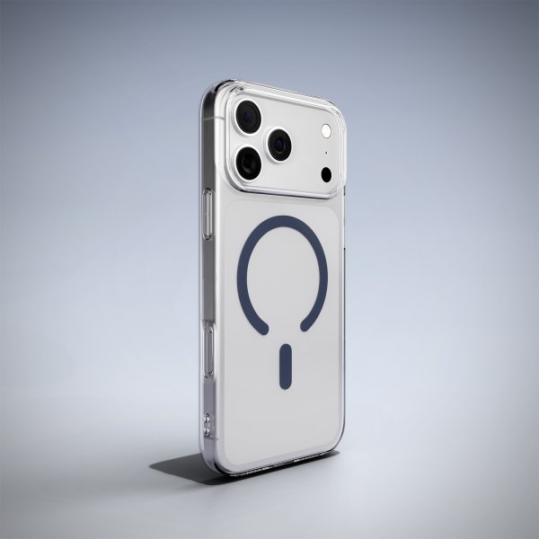 iPhone 17 Pro Kuori Lite Mag Läpinäkyvä Sininen