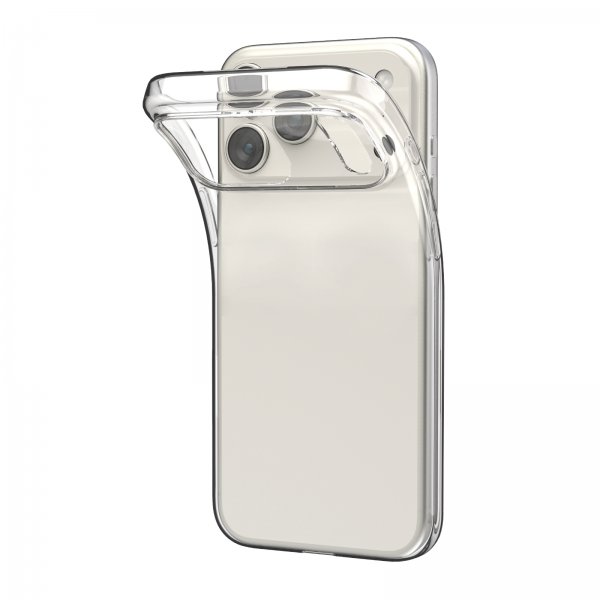 iPhone 17 Pro Max Kuori Nude Läpinäkyvä