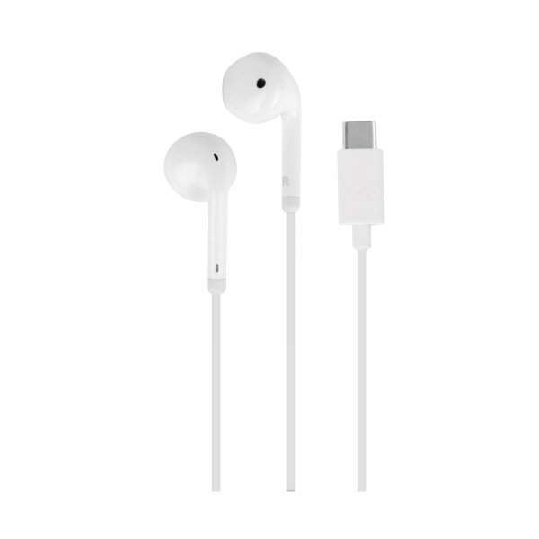 Langalliset Kuulokkeet Filo USB-C Valkoinen