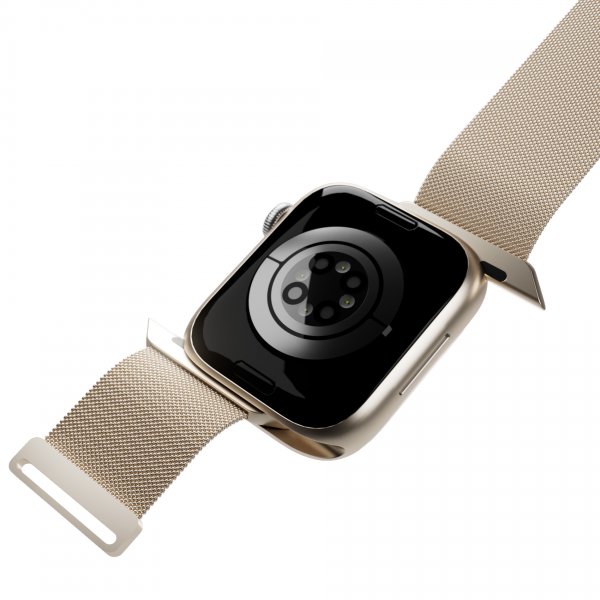 Apple Watch 44/45/46mm/Ultra 49mm Ranneke Milanese Champagne