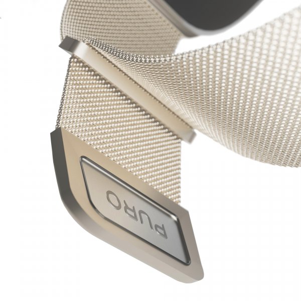 Apple Watch 44/45/46mm/Ultra 49mm Ranneke Milanese Champagne