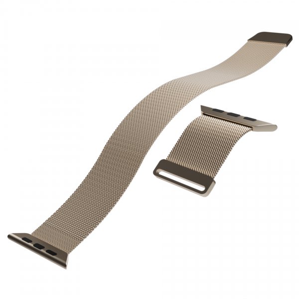 Apple Watch 44/45/46mm/Ultra 49mm Ranneke Milanese Champagne