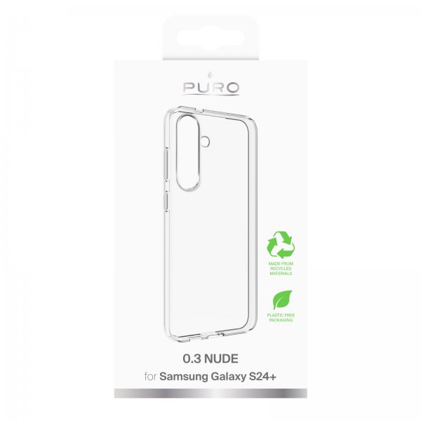 Samsung Galaxy S24 Plus Kuori Nude Läpinäkyvä