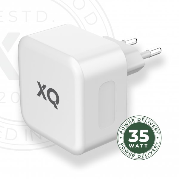 Laturi 35W 2xUSB-C GaN Wall Charger