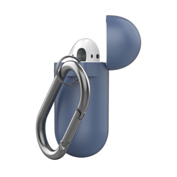 AirPods (1/2) Kuori PodSkinz KeyChain Series Koboltsininen